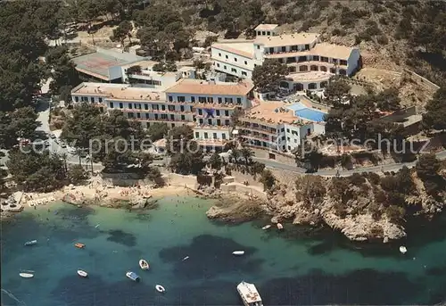 Cala Fornells Fliegeraufnahme Hotel Cala Fornells Kat. Mallorca