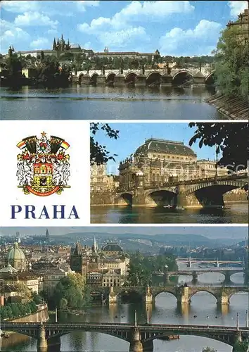 Praha Prahy Prague Bruecken  Kat. Praha