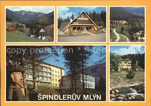 Spindleruv Mlyn Spindlermuehle Restaurace Myslivna Interhotel Montana Hotel Savoy Kat. Trutnov