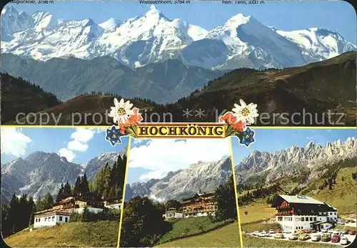 Hochkoenig Rupertihaus Alpengasthof Bergheimat Arthurhaus Kat. Muehlbach am Hochkoenig