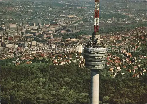 Stuttgart Fliegeraufnahme Fernsehturm Kat. Stuttgart