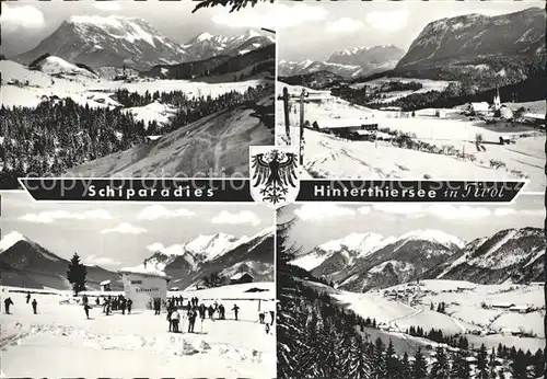 Hinterthiersee Winter Ski Kat. Thiersee Tirol