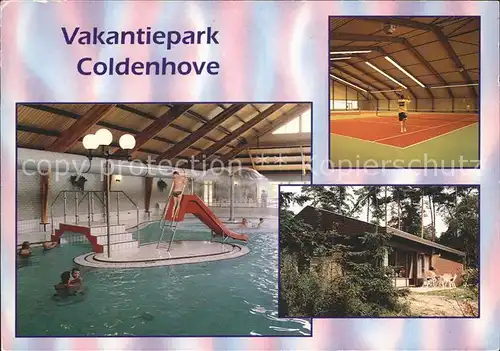 Eerbeek Vakantiepark Coldenhove Tennishalle Hallenbad Kat. Brummen
