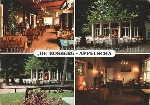 Appelscha Cafe Petit Restaurant De Bosberg Kat. Niederlande