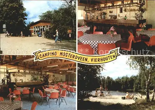 Vierhouten Camping Mosterdveen Bar Gastraum Badesee Kat. Nunspeet
