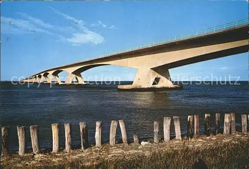 Zeeland Niederlande Zeelandsbrug Kat. Niederlande