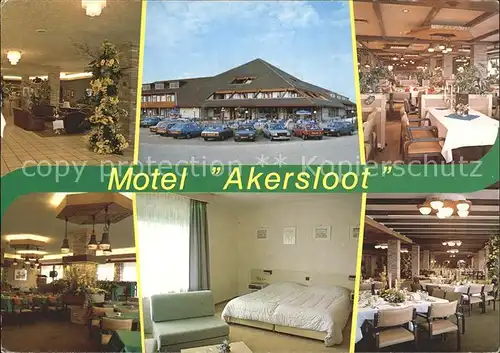 Gravenhage Motel Akersloot Foyer Gastraeume Zimmer Kat. Niederlande