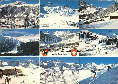 Adelboden Skigebiet Kat. Adelboden
