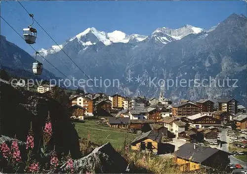 Graechen VS Sesselbahn Hannigalp Weisshorn Bishorn Kat. Graechen