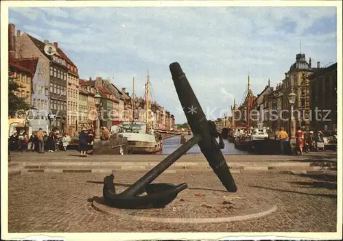 Kopenhagen Nyhavn Kat. Hovedstaden