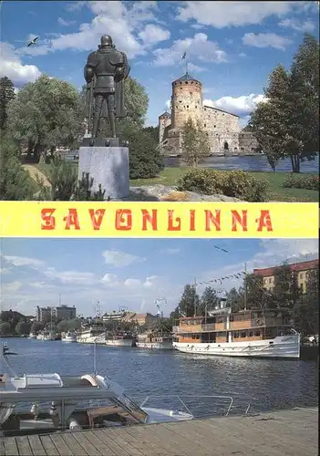 Savonlinna Burg Olavinlinna Kat. Finnland