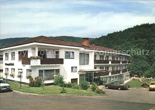 Liebenzell Bad Hotel Emenduerfer Schwarzwald Kat. Bad Liebenzell