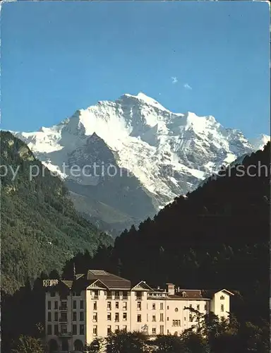 Interlaken BE Hotel Regina Jungfraublick Jungfrau Kat. Interlaken