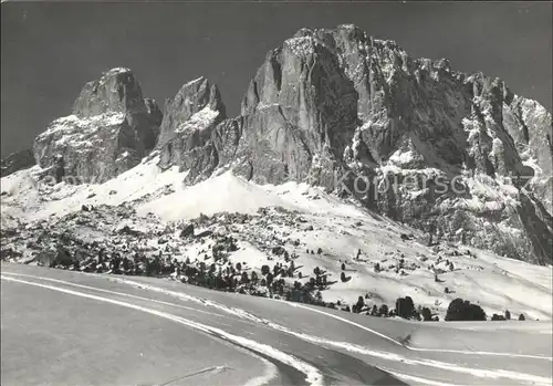 Sellajoch Winter Sassolungo Kat. Italien