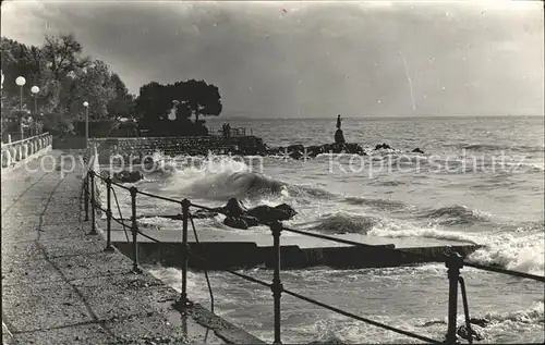 Opatija Istrien Ufer Meer 