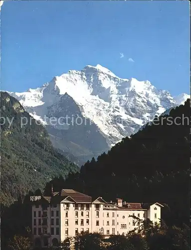 Interlaken BE Hotel Regina Jungfraublick Jungfrau Kat. Interlaken