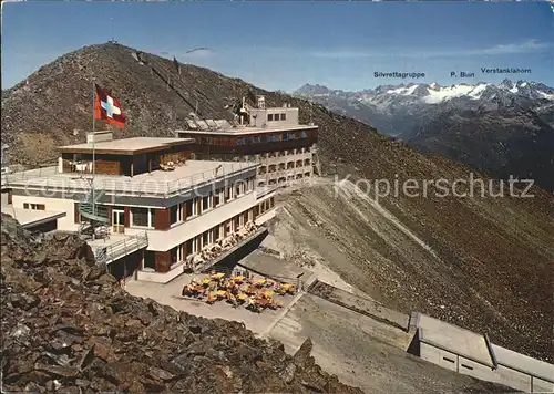 Davos Parsenn GR Bergrestaurant Weissfluhjoch / Davos /Bz. Praettigau-Davos