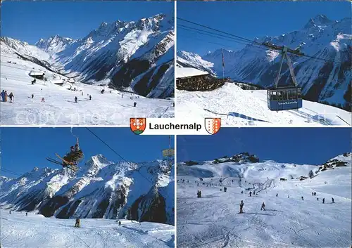 Loetschental Skigebiet Lauchernalp  Kat. Kippel