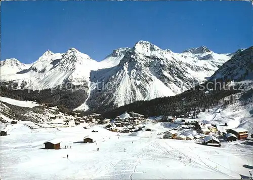 Arosa GR Furkerhoerner Winter Kat. Arosa