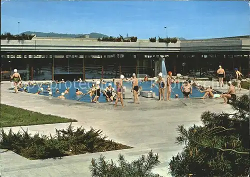 Zurzach Bad Thermalquelle Schwimmbad Kat. Zurzach