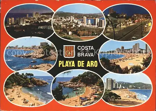 Costa Brava Playa de Aro Strand Stadtansichten  / Spanien /