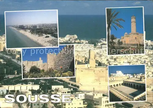 Sousse Strand Stadtansichten / Tunesien /