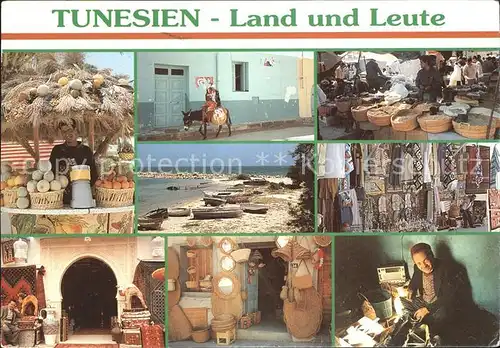 Tunesien Land Leute Obst Bazar / Tunesien /