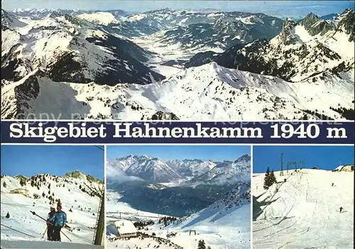 Tirol Region Skigebiet Hahnenkamm Reuttener Bergbahn Kat. Innsbruck