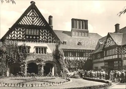 Potsdam Cecilienhof Historische Gedenkstaette des Potsdamer Abkommen Kat. Potsdam