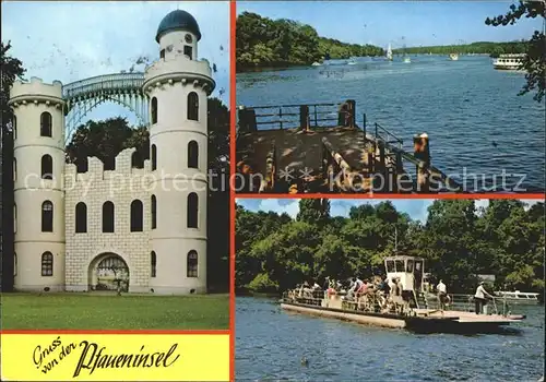 Pfaueninsel Berlin Schloss  Kat. Berlin