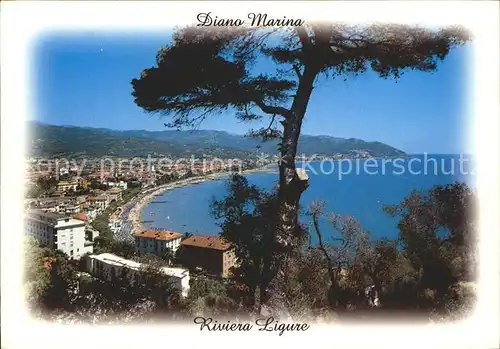 Diano Marina Riviera Ligure Panorama Kat. Italien
