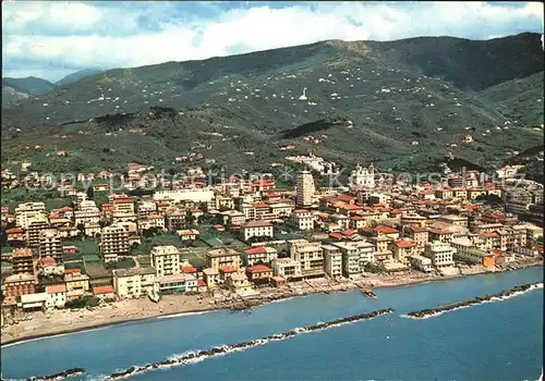 Lavagna Ortsansicht Luftbild Kat. Italien