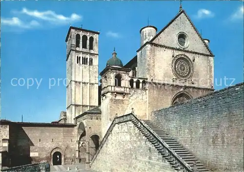 Assisi Umbria Basilika heiliger Franziskus Kat. Assisi