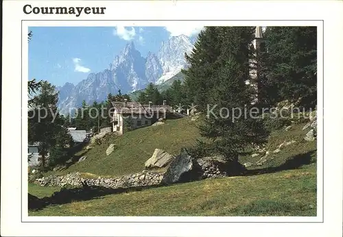 Courmayeur Aosta Valvere Kat. Aosta