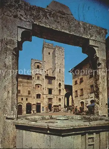 San Gimignano Zisterne T?rme Ardinghelli