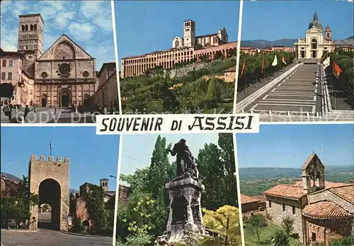 Assisi Umbria Basilika Kirche Kloster Kat. Assisi