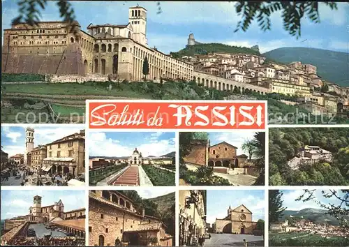 Assisi Umbria Kloster Basilika  Kat. Assisi