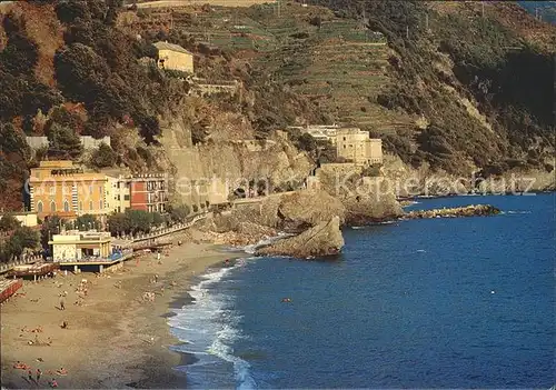 Monterosso al Mare Kueste Strand  Kat. Italien