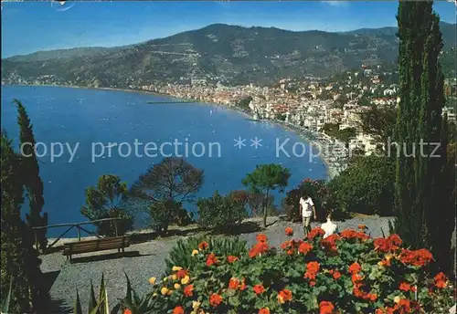 Alassio Panorama Santa Croce Kat. 