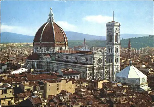 Firenze Toscana Dom Ortsansicht Kat. Firenze