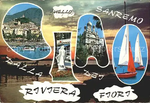 Sanremo Riviera Fiori Segelboote Kat. 