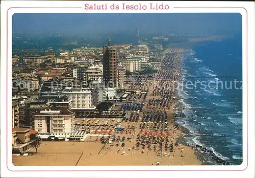 Jesolo Panorama Luftaufnahme