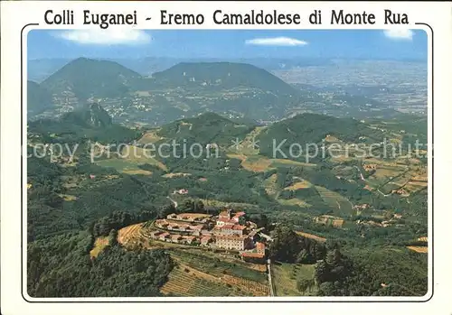 Colli Euganei Monte Rua Luftbild Kat. Italien