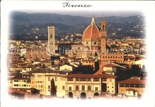 Firenze Toscana Panorama Kat. Firenze