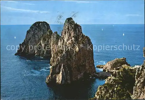 Capri Felsenriffe  Kat. Golfo di Napoli