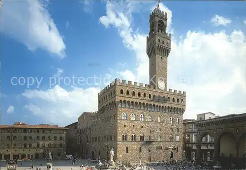 Firenze Toscana Piazza della Signoria  Kat. Firenze