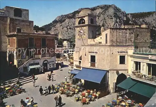 Capri Kleine Platz  Kat. Golfo di Napoli