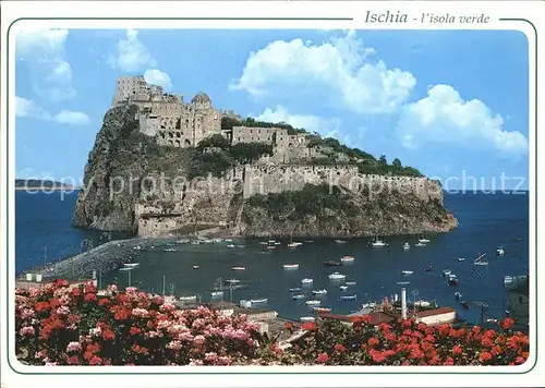 Ischia Insel Hafen  Kat. 