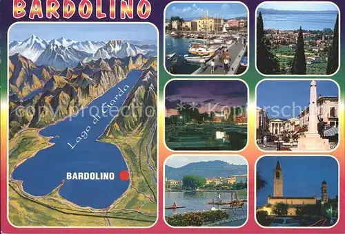 Bardolino Teilansichten Hafen 