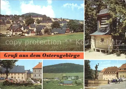 Altenberg Erzgebirge Baerenfels Glocken des Friedens  Kat. Geising